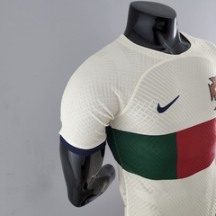 Camisa Seleção Portugal II 22/23 Jogador Nike Masculino - Branca - Lux Esports - Camisas de Futebol