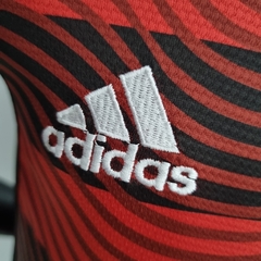 Kit Infantil Flamengo I 22/23 -Adidas - Vermelho e Preto - loja online