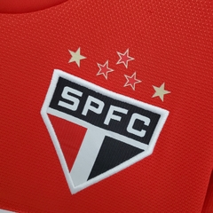 Camisa São Paulo Away 21/22 Torcedor Adidas Feminina - Tricolor - Lux Esports - Camisas de Futebol