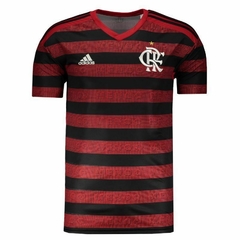 Camisa Flamengo I 2019/20 Torcedor Adidas Masculino - Vermelha e Preto