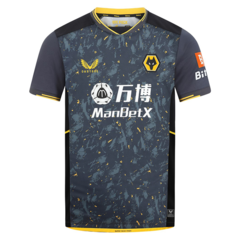 Camisa Wolves I 2021/22 Preta - Masculina Castore