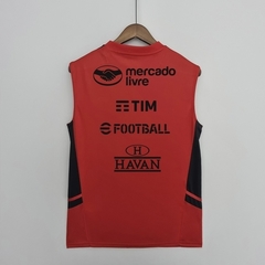 Camisa Flamengo Treino Regata 22/23 C/ Patrocínios Torcedor Adidas Masculino - Vermelha - comprar online