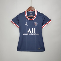 Camisa PSG I 21/22 Torcedor Nike Feminino - Azul - comprar online