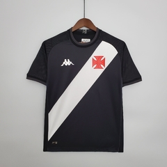 Camisa Vasco da Gama Home 21/22 Torcedor Kappa Masculino - Preto