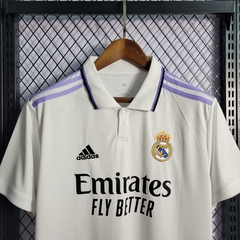 Camisa Real Madrid I 22/23 Torcedor Adidas Masculina - Branca - Lux Esports - Camisas de Futebol