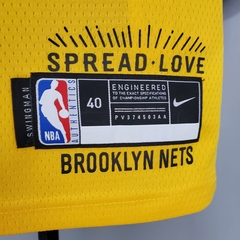 Regata NBA Brooklyn Nets Edição Comemorativa Bed-Stuy Amarela - Nike - Masculina - loja online