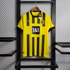 Camisa Borussia Dortmund 1 22/23 Torcedor Puma Masculina - Amarelo e Preto na internet