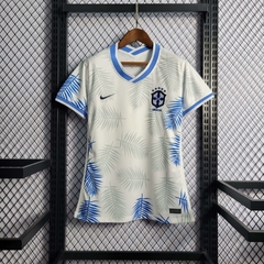 Camisa Seleção Brasileira Concept 22/23 Torcedor Nike Feminina - Folhas