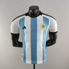 Camisa Seleção Argentina I 22/23 Jogador Adidas Masculino - Azul e Branca