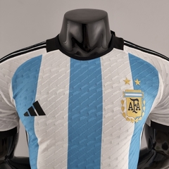 Camisa Seleção Argentina I 22/23 Jogador Adidas Masculino - Azul e Branca - Lux Esports - Camisas de Futebol