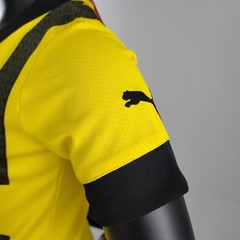 Kit Infantil Borussia I 2022/23 - Amarela Puma - loja online