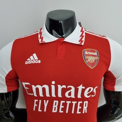 Camisa Arsenal I 22/23 Jogador Adidas Masculina - Vermelha - comprar online