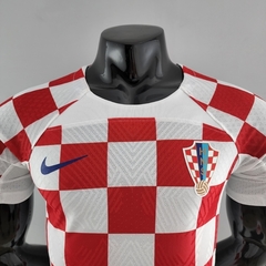 Camisa Seleção Croácia I 22/23 Jogador Nike Masculino - Vermelha e Branca - Lux Esports - Camisas de Futebol