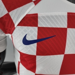 Camisa Seleção Croácia I 22/23 Jogador Nike Masculino - Vermelha e Branca - loja online