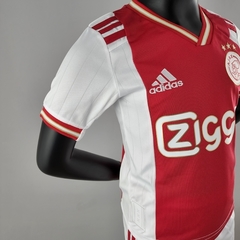 Kit Infantil Ajax I 2022/23 - Vermelha Adidas na internet