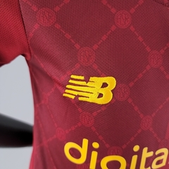 Kit Infantil Roma I 2022/23 - Vermelha NB - loja online