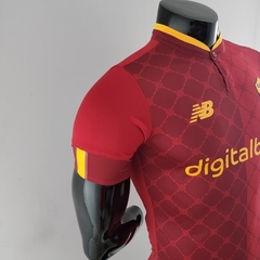 Camisa Roma I 22/23 Jogador NewBalance Masculina - Vermelho na internet