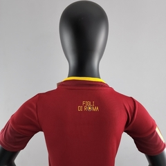 Kit Infantil Roma I 2022/23 - Vermelha NB