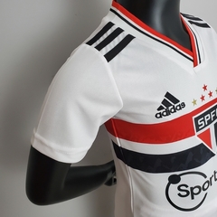Kit Infantil São Paulo I 2022/23 - Branca Adidas na internet