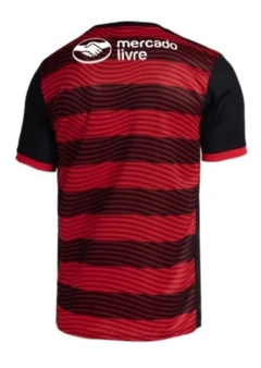 Camisa Flamengo l 22/23 C/ Patrocínios Torcedor Adidas Masculino - Vermelho e Preto - comprar online