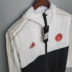 Jaqueta Corta Vento Ajax 20/21 - Masculina - Branco e Preto na internet