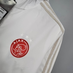 Imagem do Jaqueta Corta Vento Ajax 20/21 - Masculina - Branco e Preto