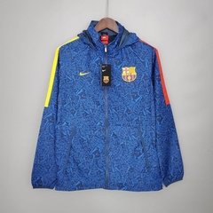 Jaqueta Corta Vento Barcelona 21/22 - Masculina - Azul