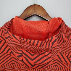 Jaqueta Corta Vento Flamengo 21/22 - Masculina - Vermelho e Preto - comprar online