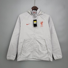 Jaqueta Corta Vento Liverpool 20/21 - Masculina - Cinza