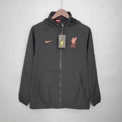 Jaqueta Corta Vento Liverpool 21/22 - Masculina - Preto