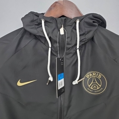 Jaqueta Corta Vento PSG 21/22 - Masculina - Preto - Lux Esports - Camisas de Futebol