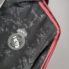 Jaqueta Corta Vento Real Madrid - Masculina - Preto - loja online