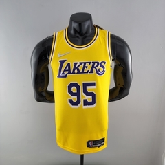 Regata Los Angeles Lakers 75th Amarela - Nike - Masculina na internet