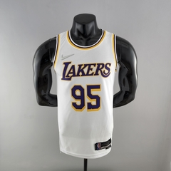 Regata Los Angeles Lakers 75th Amarela - Nike - Masculina - Lux Esports - Camisas de Futebol