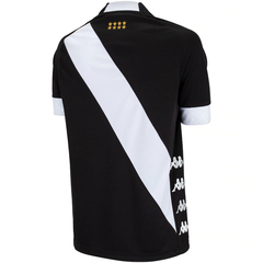 Camisa Vasco da Gama I 22/23 Torcedor Kappa Feminina - Preto e branco - comprar online