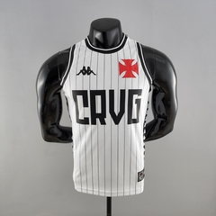 Camisa de Vasco da Gama Basketball 2022/23 Branca - Torcedor Kappa Masculino