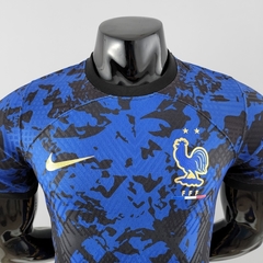 Camisa Seleção França 22/23 Jogador Nike Masculino - Azul - Lux Esports - Camisas de Futebol