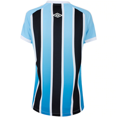 Camisa Grêmio 1 22/23 Torcedor Umbro Feminina - Azul e Preto na internet