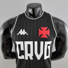 Camisa de Vasco da Gama Basketball 2022/23 Preta - Torcedor Kappa Masculino - Lux Esports - Camisas de Futebol