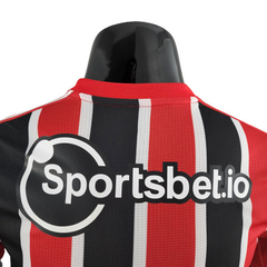 Camisa São Paulo 2 22/23 Jogador Adidas Masculina - Vermelha - Lux Esports - Camisas de Futebol