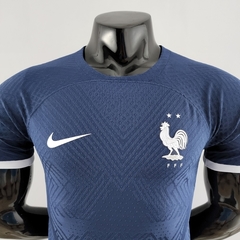 Camisa Seleção França 22/23 Jogador Nike Masculino - Azul - Lux Esports - Camisas de Futebol