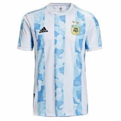 Camisa Seleção Argentina I 20/21 Torcedor Adidas Masculino - Azul E Branco