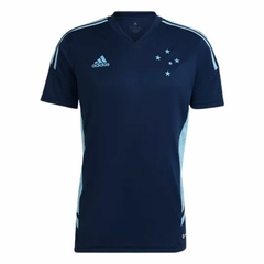 Camisa Cruzeiro Treino 22/23 Torcedor Adidas Masculina - Azul