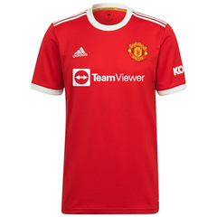 Camisa Manchester United 1 21/22 Torcedor Adidas Masculina - Vermelho