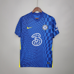 Camisa Chelsea 1 21/22 Torcedor Nike Masculina - Azul e Branco - comprar online