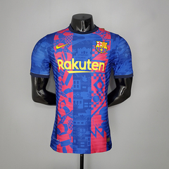 Camisa Barcelona 3 2021/22 Stadium Jogador Nike Masculina - azul