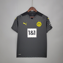 Camisa Borussia Dortmund Away 21/22 Torcedor Puma Masculina - Preta - comprar online