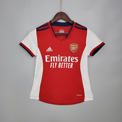 Camisa Arsenal Home 21/22 Torcedor Adidas Feminina - Vermelha - comprar online