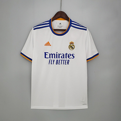 Camisa Real Madrid Home 21/22 Torcedor Adidas Masculina - Branca - comprar online