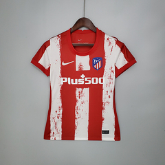 Camisa Atletico de Madrid Home 21/22 Torcedor Nike Feminina - Vermelha